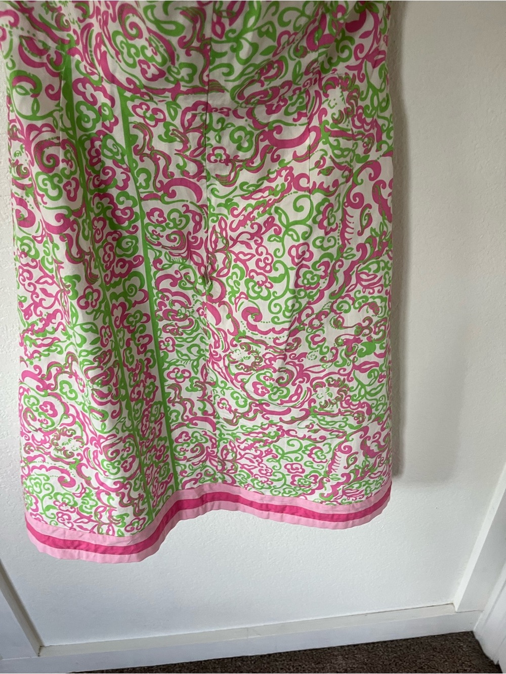 Vintage Lily Pulitzer Women's 6 Strapless Dress - Picture 6 of 8